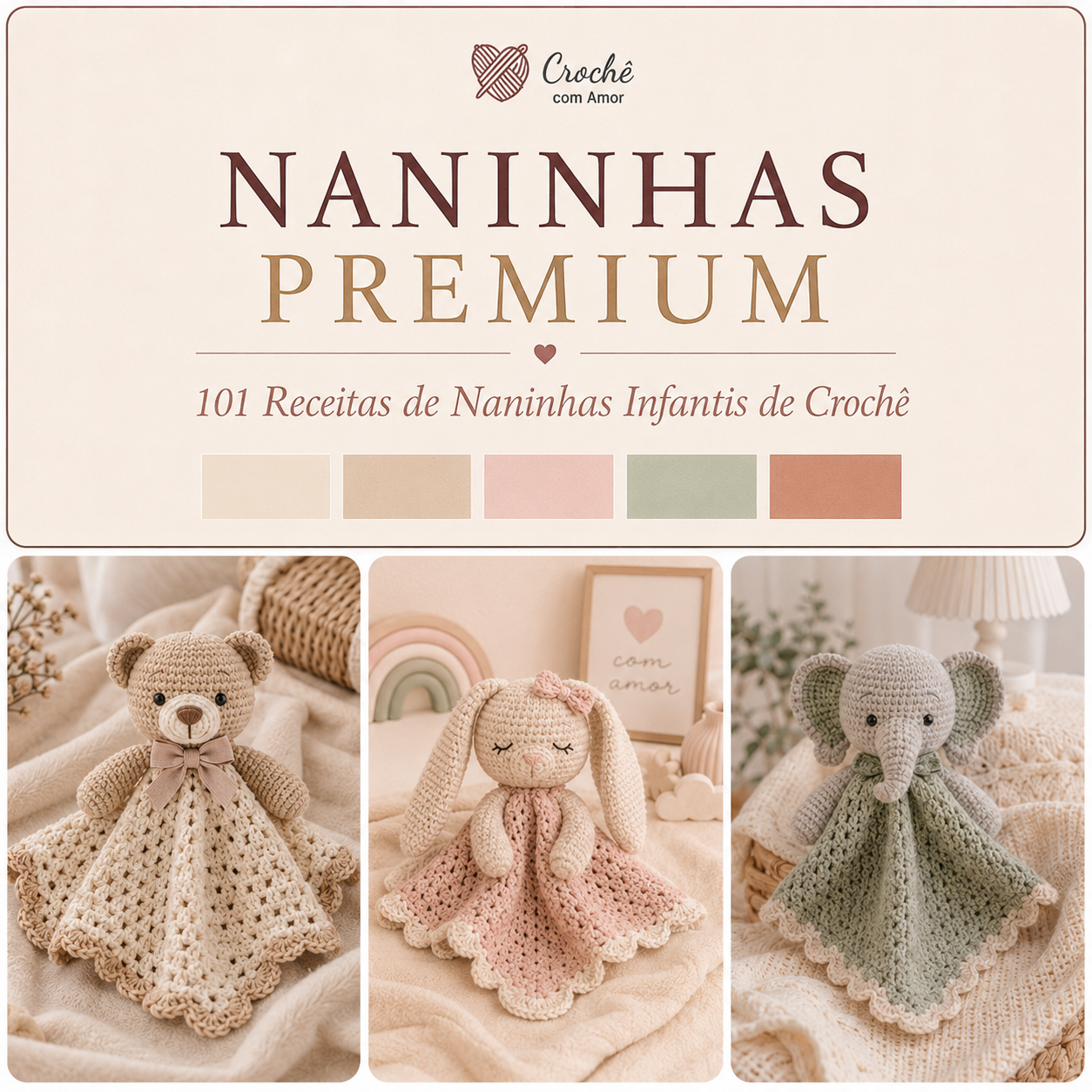 Mosaico de naninhas clássicas